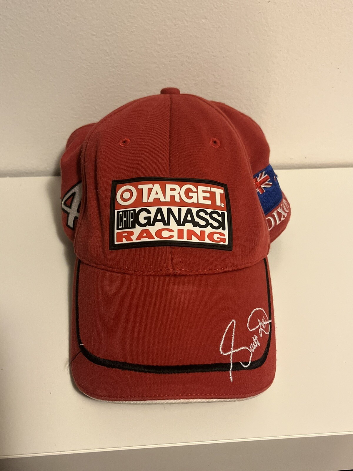 Target Chip Ganassi Racing Hat Patch Spell Out Lo… - image 1