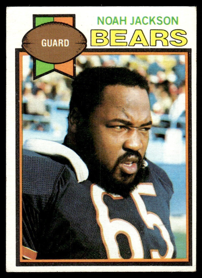 1979 Topps Noah Jackson Chicago Bears #523