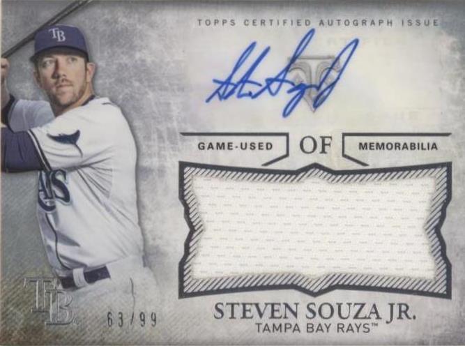 2015 Topps Triple Threads - Steven Souza Jr. #UAJR-SS - 1 of 1