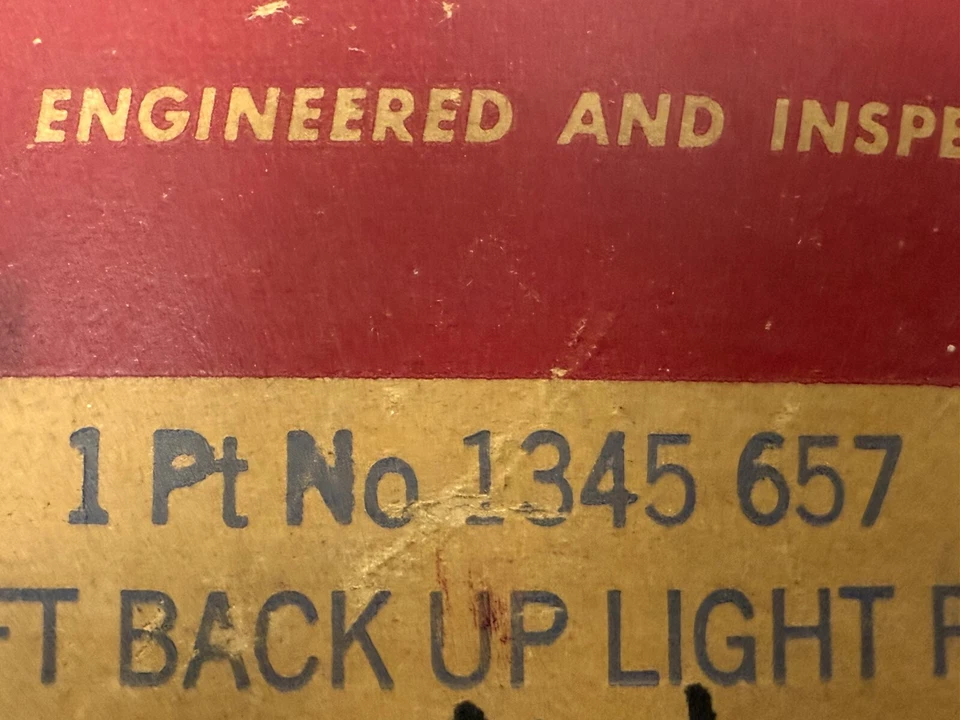 1950 Plymouth Chrysler Dodge DeSoto резервный свет проводка/оборудование 1345657 новый из старых запасов - Изображение 4 из 4