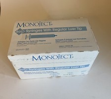 Monoject 6cc Syringes with Regular Luer Tips 516911 50PK