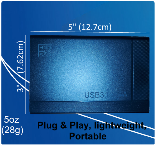 PS4 External Game drive 1TB Portable for all Models USB 3.0 Hard Drive Extended - Afbeelding 6 van 7