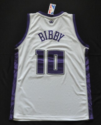 Mike Bibby Sacramento Kings Reebok Jersey Authentic White