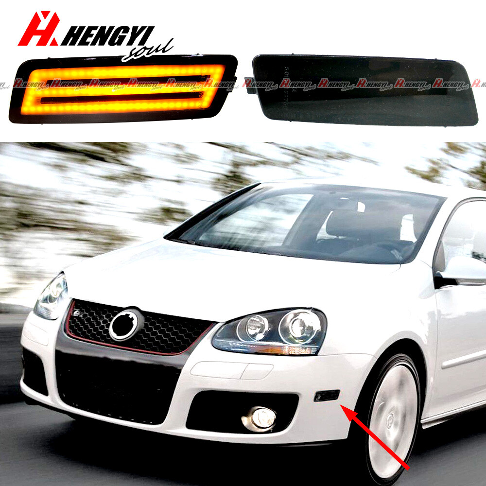 For Golf Mk5 GTI R32 Front Bumper Side Marker Light Turn