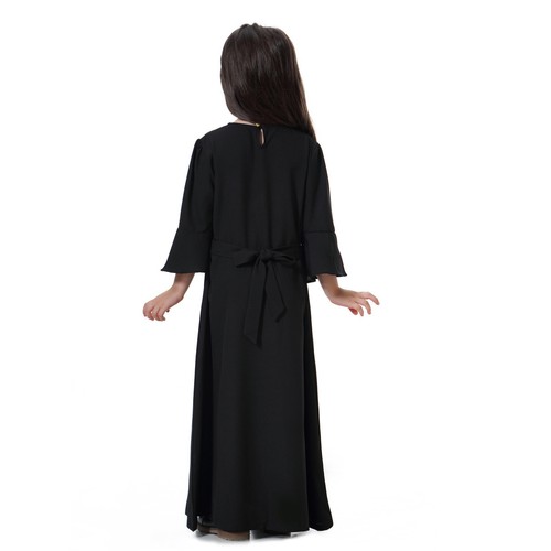 Muslimische Mädchen Abaya Kinder Kaftan islamischer Kaftan Kinder langes Kleid Morgenmantel Kleid arabisch - Bild 231 von 319