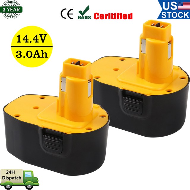 Enegitech 14.4 Volt 3.0 Amp Hour Battery for Dewalt XRP Dc9091 Pod