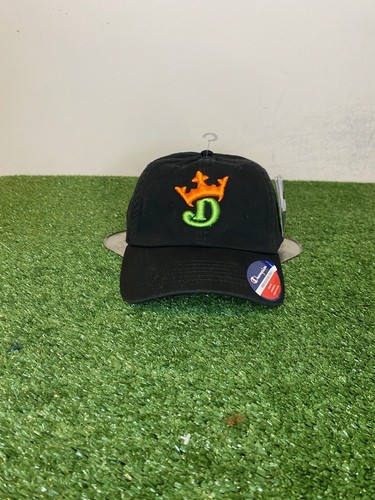 Champion Draft Kings strapback dad hat cap black mens NFL MLB NBA sports betting