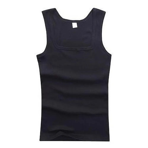 Mens Vest Fitted Tank Tops Ribbed Shirts Muscle Sleeveless Gym Beach Undershirts - Picture 12 of 33