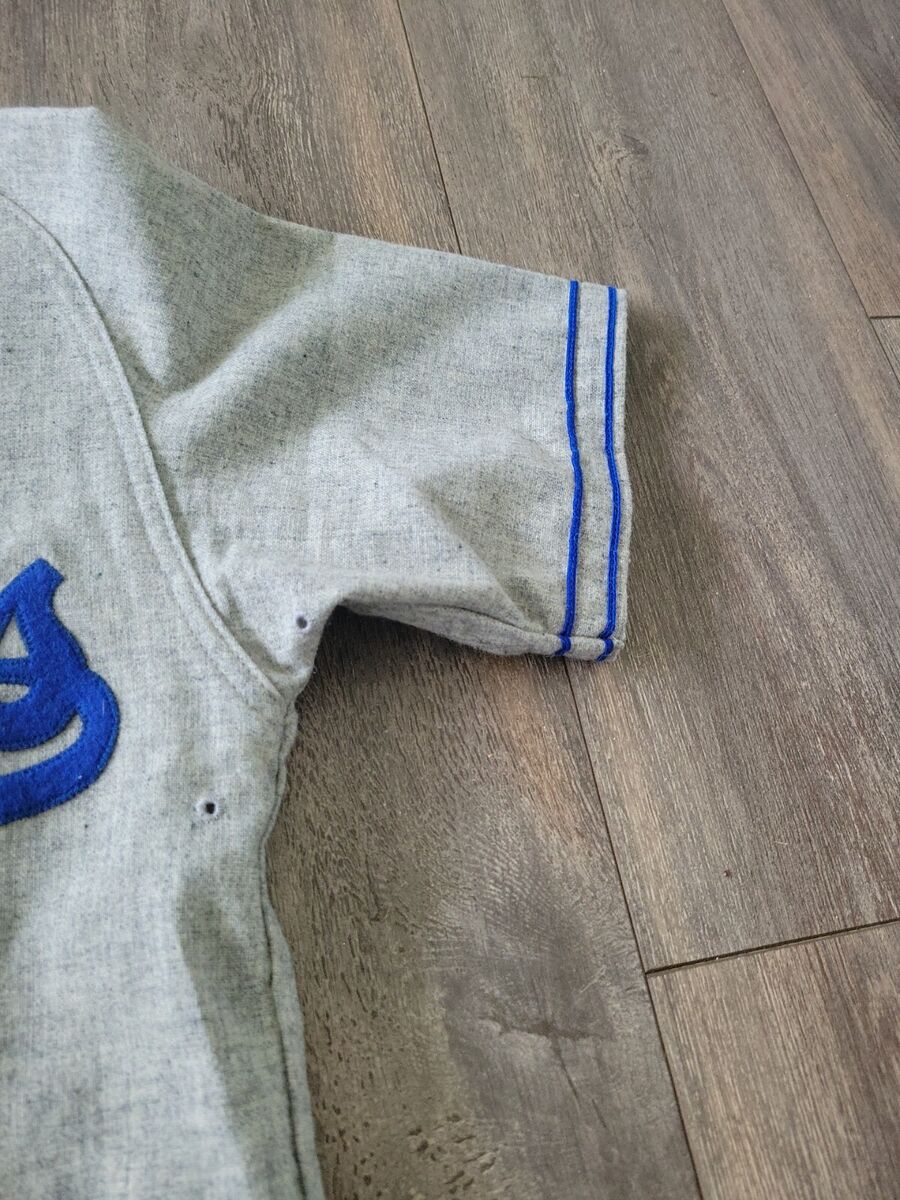 Jackie robinson 1955 authentic jersey sales brooklyn dodgers