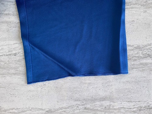 NWT! NEW! MARINA RINALDI Plus Size US 18 RAFFICA Blue Trousers Pants Italy - Picture 11 of 12