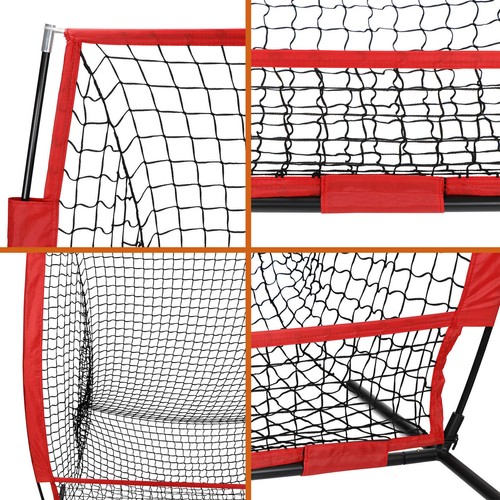 5×5'/7×7' Outdoor Baseball Softball Practice Net for Pitching with Carry Bag Red - Picture 4 of 47