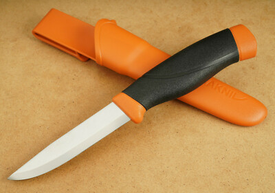 Morakniv Companion HeavyDuty Burnt Orange Arbeitsmesser Jagdmesser Edelstahl S02