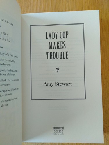Girl Waits With Gun,Lady Cop Makes Trouble,Miss Kopp's Midnight Confessions VGC - Picture 9 of 12