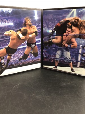 WWE Wrestlemania XXV 25th Anniversary 3-Disc DVD Set w/ 64-Page