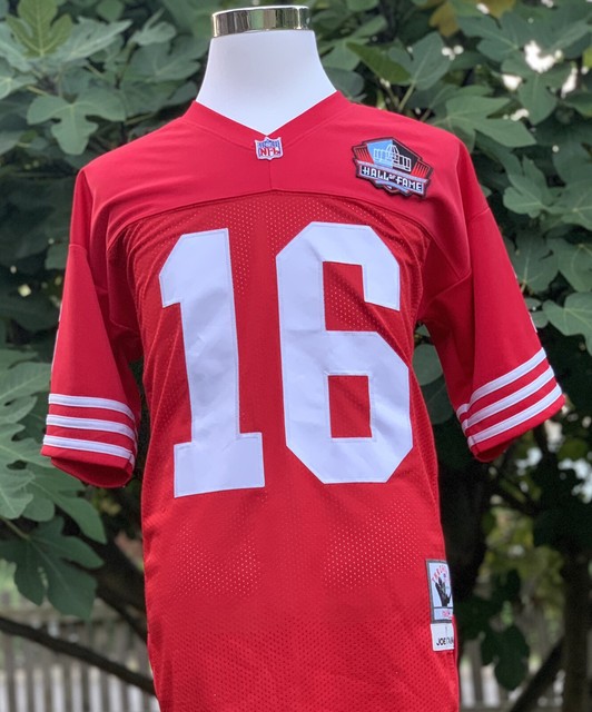 Mitchell & Ness 1989 Joe Montana Hall Of Fame Authentic ...