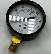 PRESSURE GAUGE ,0-160PSI/BAR ✅