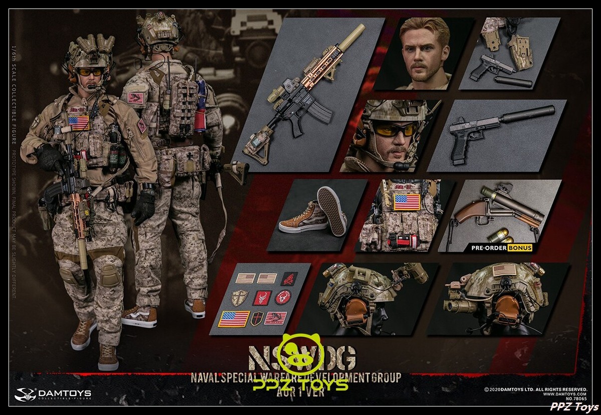 1/6フィギュア　NSWDG AOR2VER DAMTOYS DamToys (DAM-78072) NSWDG US Naval Special Warfare