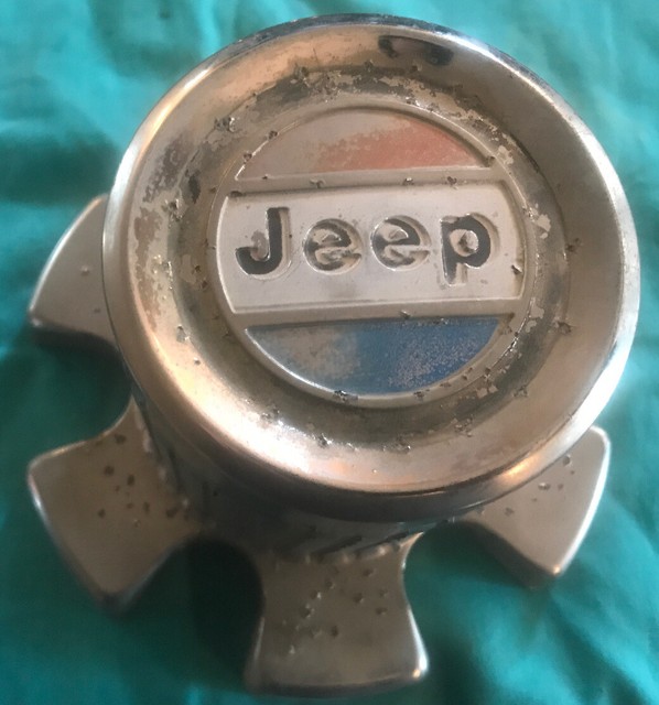 Jeep Wagoneer Cherokee J10 J20 SJ Chrome Center Cap 5356482 Vintage Hubcap Cover eBay
