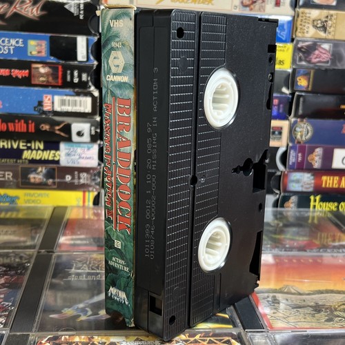 Braddock Missing in Action III 1988 VHS Tested Chuck Norris Cannon Media Action - Picture 9 of 12