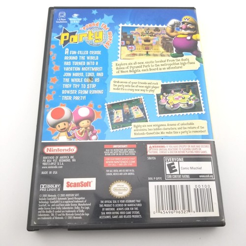 Videojuego Mario Party 7 (Nintendo GameCube 2005) Completo CIB Probado Sin Micrófono - Imagen 2 de 5