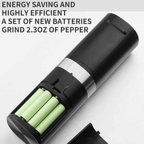 Electric Salt And Pepper Grinder Set Rechargeable Salt & Pepper Mill Kit 2PC - Picture 9 of 12
