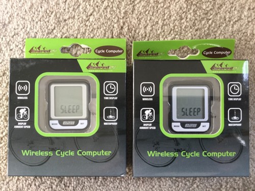 Geared2U Wireless Fahrradcomputer 2 Stück Bahn Fahrrad Geschwindigkeit Entfernung Zeit Kalorien - Bild 3 von 9