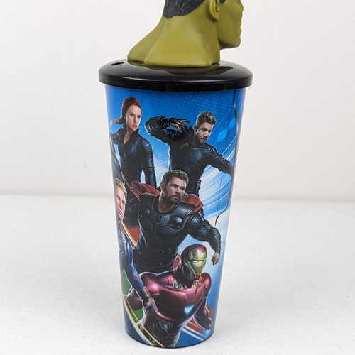Marvel Avengers Endgame 2019 Hulk Village Cinemas Plastic Promo Cup - Picture 4 of 5