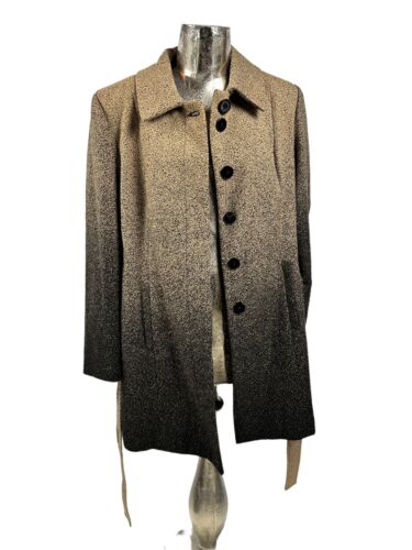 PRINCIPLES Wool Womens Jacket Size XXL 20 Coffee & Black Coat NEW EU48 RRP£95 - Picture 14 of 19