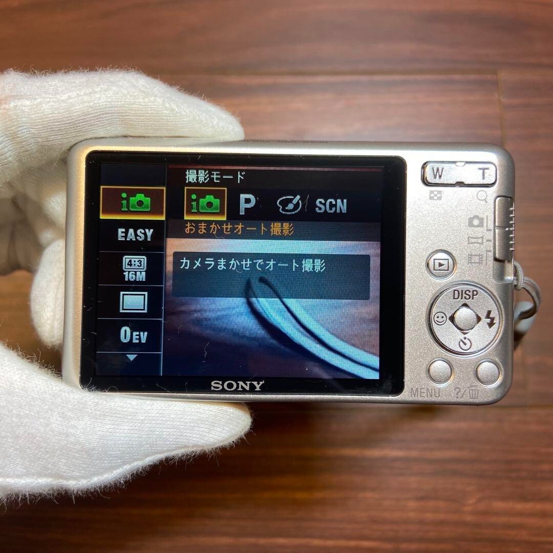 SONY Cyber−Shot DSC-W630 シルバー デジカメ 3047 SONY Cyber-Shot DSC-W630 Silver Digital Camera 3047 From