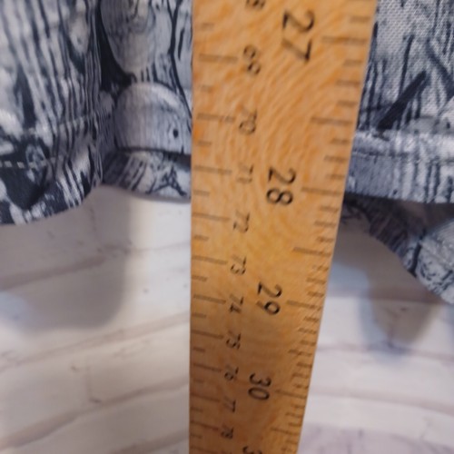 Valolia Top Damen Large blau grau geblümt 3/4 Arm feminin - Bild 11 von 11