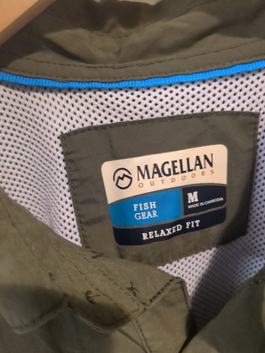 Camisa Polo Magellan Exterior Equipo de Pesca Para Hombre M - Imagen 2 de 4