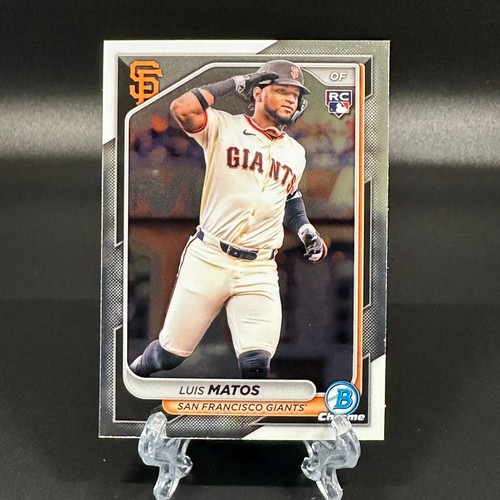 2024 Bowman Chrome Luis Matos Rookie #83 San Francisco Giants - Picture 1 of 2