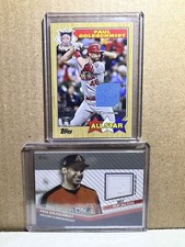 2022 Topps Series 2 Paul Goldschmidt Relic Jersey 1987 & 2020 All Star Cardinals