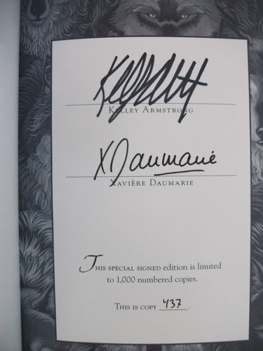 DRIVEN Kelley Armstrong US SIGNED LTD NUMBERED 1st ED HB/DJ Subterranean - Picture 4 of 4