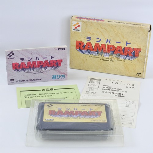 RAMPART Famicom Nintendo d237 fc - Picture 1 of 12