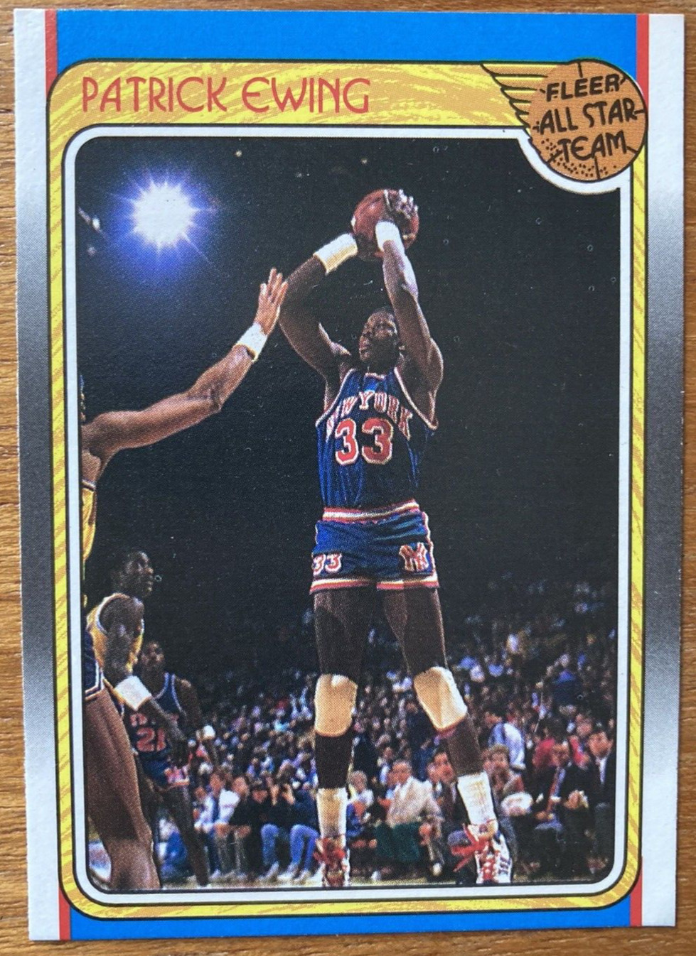Patrick Ewing 1988-89 Fleer #130 - NM-MINT - New York Knicks