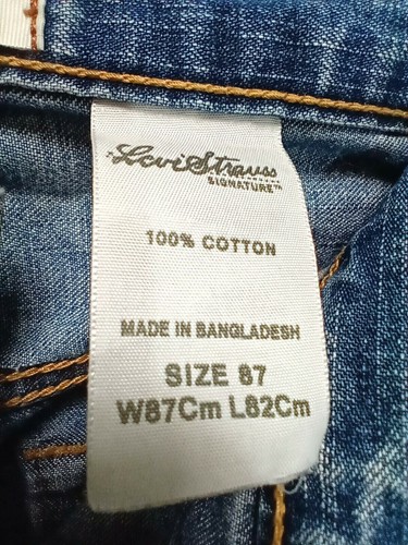 Levi Strauss Signature Regular Bootcut Blue Jeans - Size 87 W87cm L82cm - Bild 7 von 9