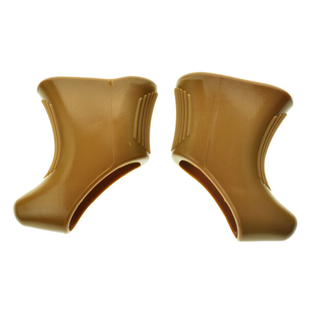 D'écusson pour Campagnolo Levier de frein Hoods Marron Nuovo/Super Record D'écusson pour Campagnolo Levier de frein Hoods Marron Nuovo/Super Record
