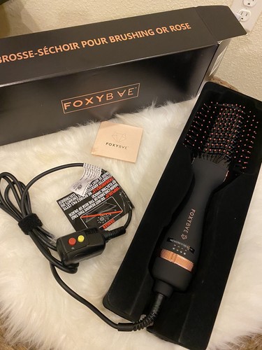 FoxyBae Rose Gold Blowout Dryer Brush New Authentic Original - Picture 5 of 5