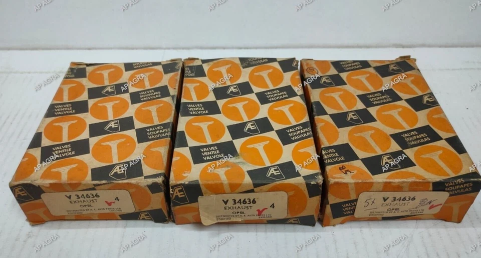 13 X Válvula de Escape Original AE V34636 Para Opel - Imagem 4 de 4