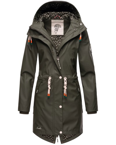 Navahoo Damen Regen Jacke Mantel Parka Wasserdicht Funktionsjacke B919 NEU - Bild 42 von 83