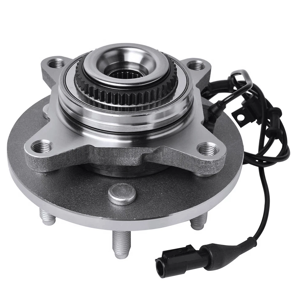 Pair 4WD Front Wheel Hub and Bearings for Ford F-150 Expedition Lincoln Mark LT - Image 4 of 4