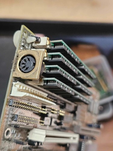 Retro Gaming Rare FL586-1 Motherboard w/ Intel Pentium 133Mhz CPU + 64MB PCI ISA - Photo 7/8