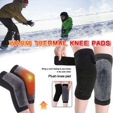 Women Men Thicken Winter Warm Thermal Knee Pads Leg Warmers Jogging Protector  