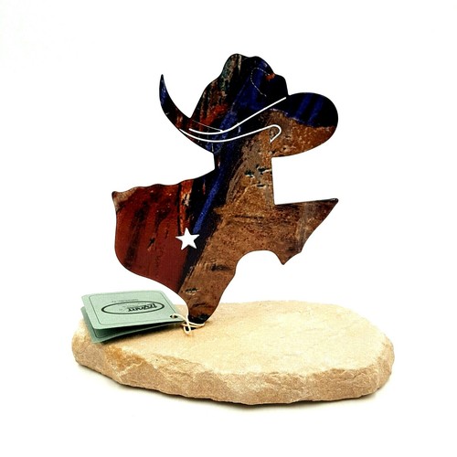 Lazart Texas Rock Metal Art Cowboy Collectors Series - Picture 10 of 12