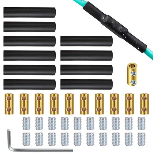 10 Stck. 10 AWG Stärke Draht Verbinder Mutter Kit 60A Schnellverdrahtung Anschlussklemme - Bild 2 von 12