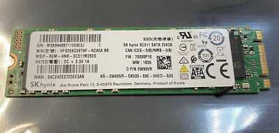 SK Hynix SC311 SATA 256GB M.2 SSD HFS256G39TNF-N2A0A 0W90VR Solid State Drive