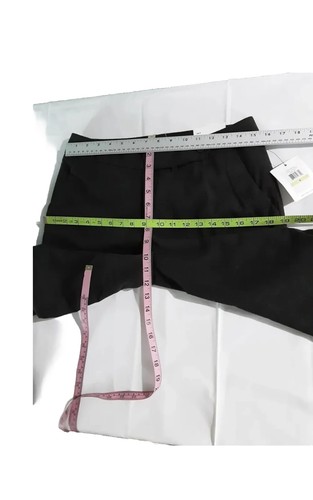 Calvin Klein #6 Dress Pants Women's NWT Sz 4 Lined Classic Fit Black Mid Rise - Picture 5 of 13