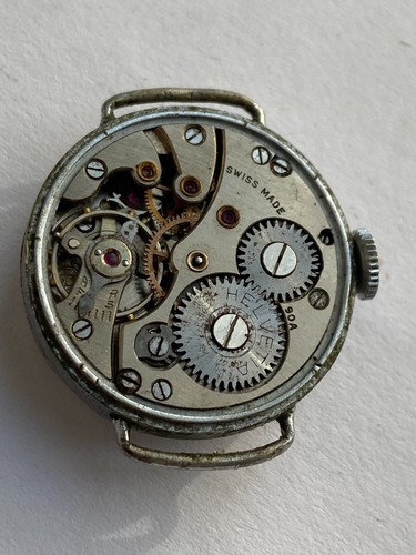 Vintage RARE WOMEN WATCH HELVETIA 15 JEWELS MILITARY 90A - Picture 7 of 8