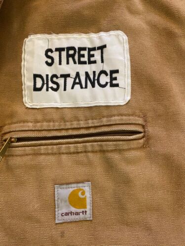 Vintage Carhartt J01 BRN Herren XL Gr. 48 REG USA Blanket Lined Detroit Jacke Patch - Bild 3 von 11